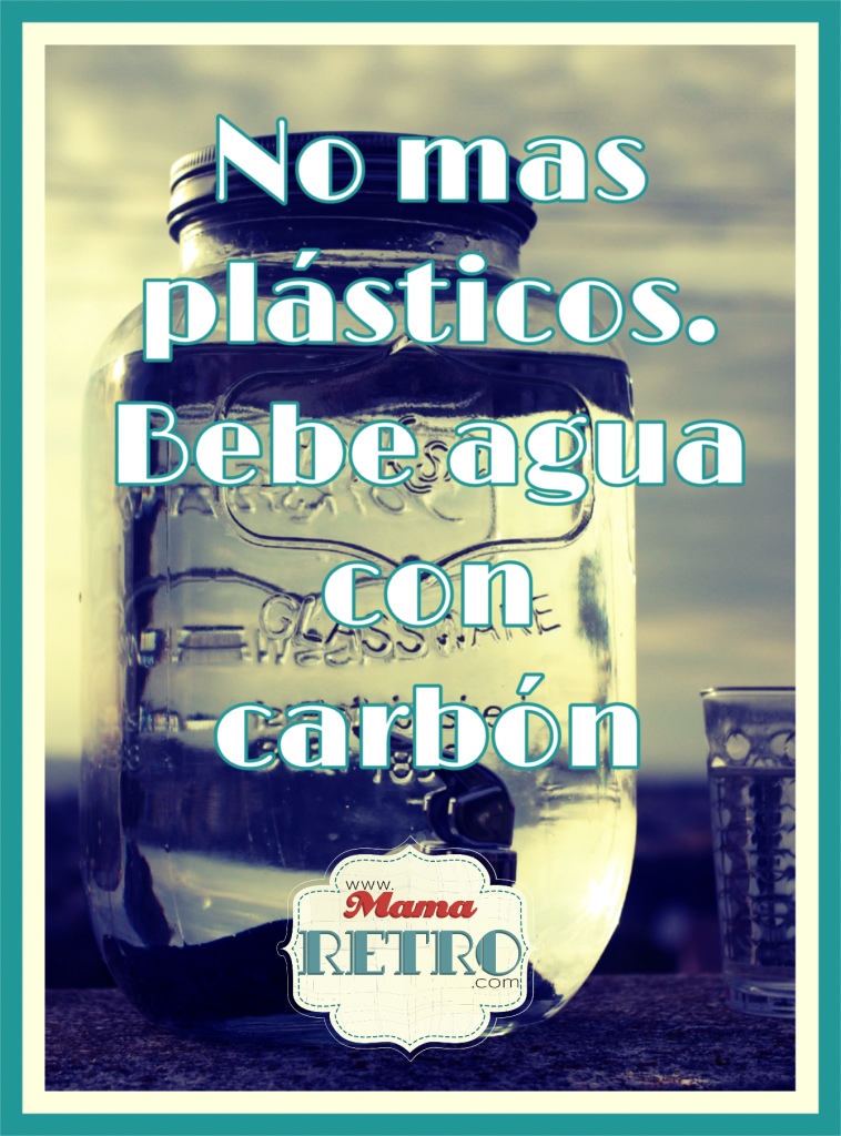 Ni plásticos ni dinero derrochado! Ahorra de todo con agua con carbón