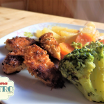 Receta de pollo rebozado. Ideal para combinar con verduras