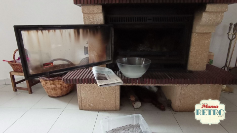 El mejor remedio sin tóxicos para limpiar el cristal de la chimenea
