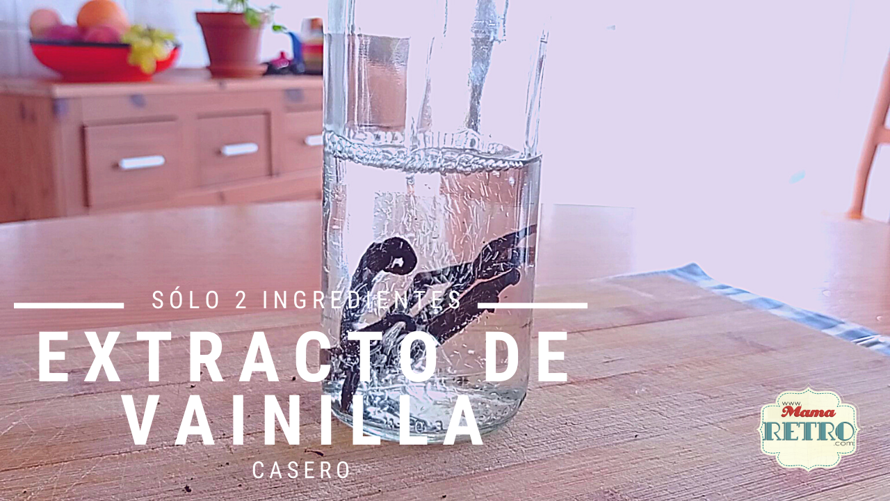 extracto de vainilla con solo 2 ingredientes